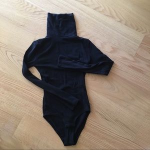 Madewell cotton bodysuit XS black